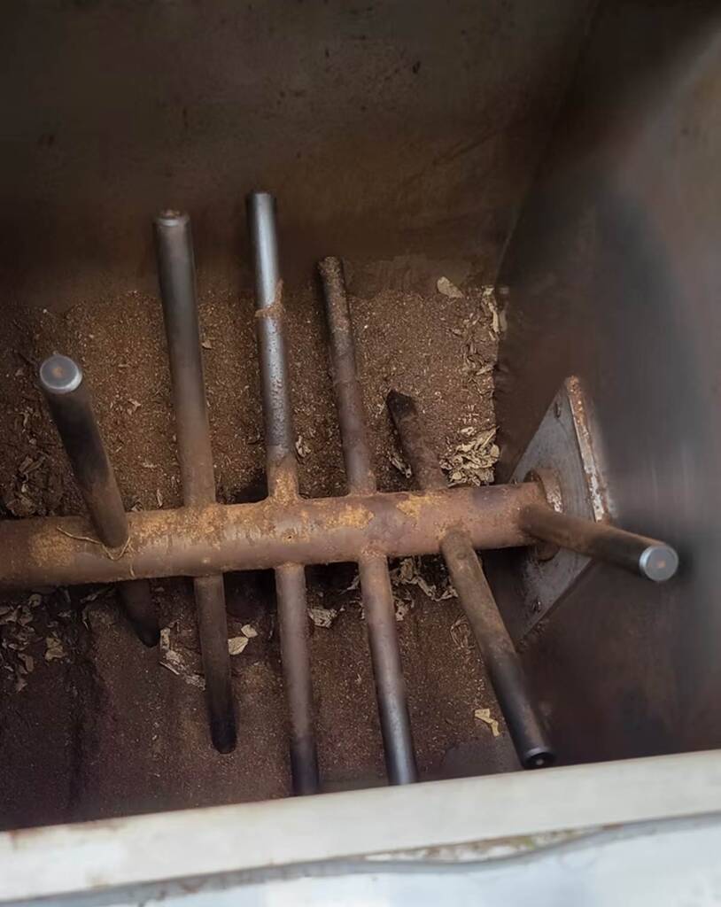 Inside a Food-Waste Processor: Pre-Compost